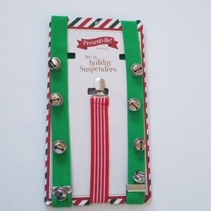 NWT Holiday Suspenders